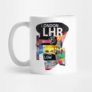 London airports Mug